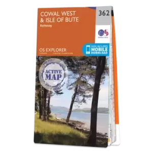 Image of Map of Cowal West & Isle of Bute