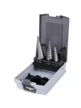 Image of Beta Tools 425/SP3 3pc HSS Stepped Drill Set Dia: 4-30mm 004250030