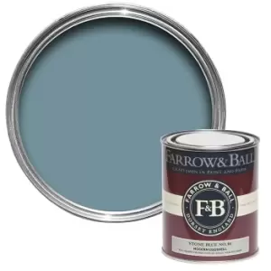 Image of Farrow & Ball Modern Eggshell Paint Stone Blue - 750ml