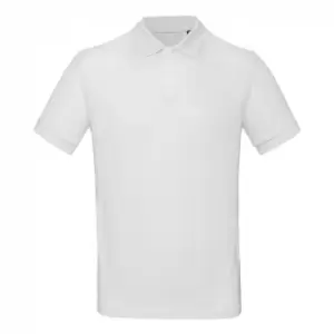 Image of B&C Mens Inspire Polo (Pack of 2) (XL) (Snow)