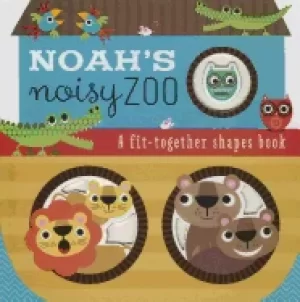 Image of noahs noisy zoo a feel and fit shapes book