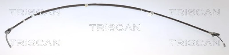 Image of TRISCAN Handbrake cable TRISCAN 8140 69191