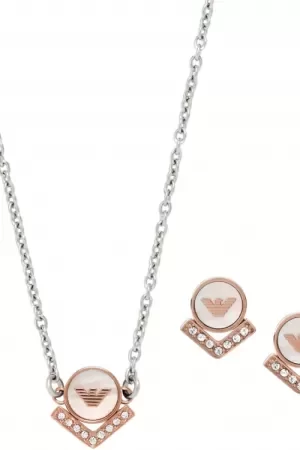 Image of Emporio Armani Jewellery EGS2890221 Necklace & Earrings Set