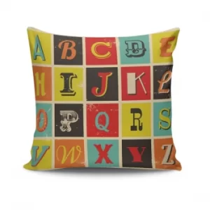 Image of NKRLNT-004 Multicolor Cushion