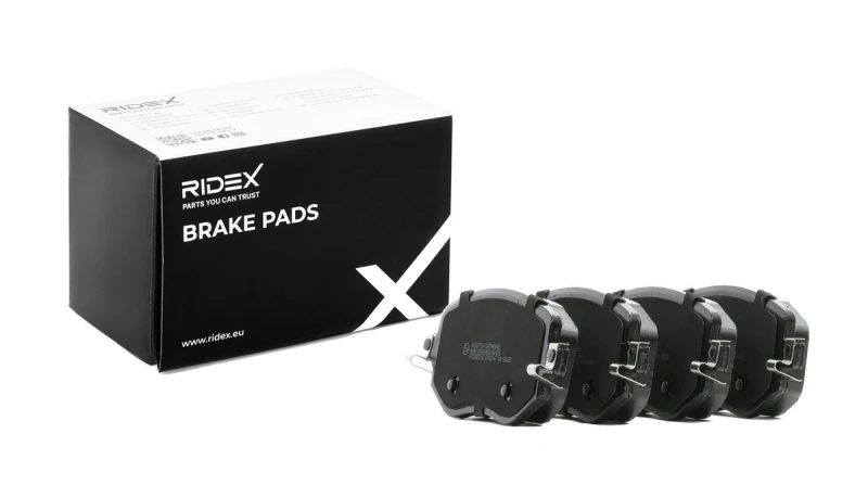 Image of Brake pad set RIDEX 402B1337
