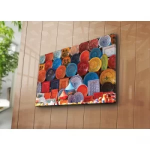 Image of 4570AO-17 Multicolor Decorative Canvas Painting