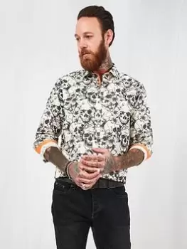 image of Joe Browns Dead Cool Shirt - Bone, Natural, Size 2XL, Men