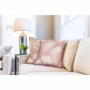 Image of Emma Barclay Blossom Cushion Cover Blush Pink (Pair)