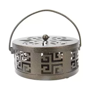 Image of Oriental Mosquito Coil & Incense Holder Bronze M&amp;W