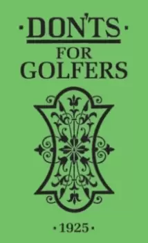 Image of Don'ts for Golfers : Illustrated Edition