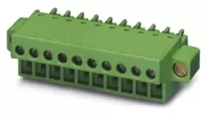 image of Phoenix Contact Front-Mc 1,5/ 6-Stf-3,81 Terminal Block, Pluggable, 6Pos, 16Awg