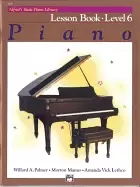 Image of basic piano course lesson book bk 6