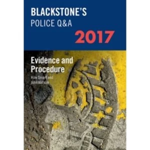 Image of Blackstone's Police Q&A: Evidence and Procedure 2017