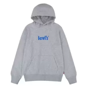 image of Logo Print Hoodie in Cotton Mix, 6-16 Years