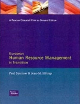 Image of European Human Resource Management in Transition by Paul Sparrow Book