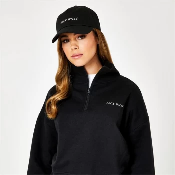 Image of Jack Wills Active Logo Cap - Black