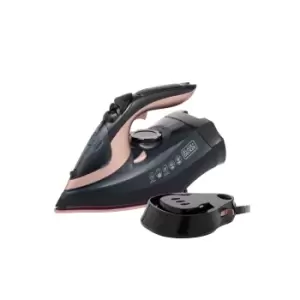 image of Black+Decker BXIR22006GB 2600W Cord and Cordless Steam Iron