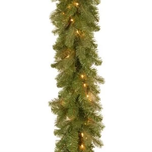 image of National Tree Company Bayberry Spruce Garland - 9ft