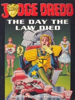 Image of The Day the Law Died by John Wagner and Brian Bolland and Mike Mcmahon Book
