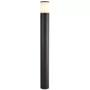Image of Luminosa Lighting - 90cm Bollard Post Lamp 1 x E27, IP54, Anthracite, Opal