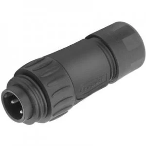 Image of Amphenol C016 10H006 010 12 Bullet connector Plug straight Series connectors C016 Total number of pins 6 PE 1 pc