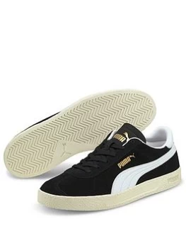 Image of Puma Club - Black/White, Size 11, Men
