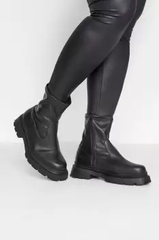 Image of Extra Wide Fit Chunky Sock Boots