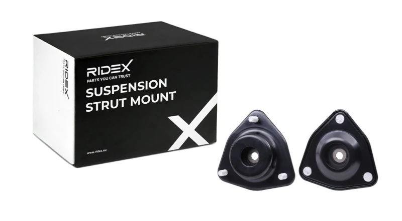Image of RIDEX 1180S1186 Top strut mount Front Axle Suspension Strut Support Bearing (1180)