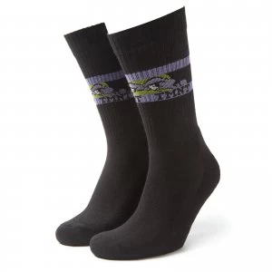 Image of Mens TMNT Sports Socks - Black - UK 8-11