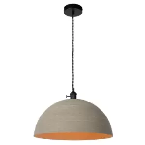 image of Marne Retro Pendant Light - Ø40cm - 1xE27 - Taupe