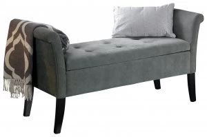 image of Balmoral Window Fabric Seat - Grey