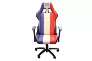 image of Laser Tools 6656 Laser Tools Racing Chair Red/White/Blue