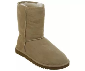 Image of UGG Classic Short Sheepskin Lined Boots, Chestnut, Size 10, Men