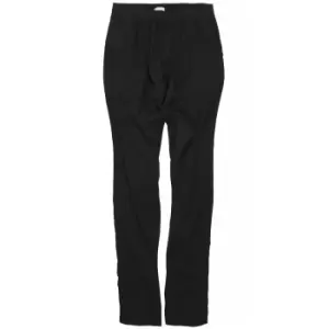 image of Brave Soul Womens/Ladies Dandy High Waisted Pebble Trousers (S) (Black)