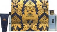 Image of Dolce & Gabbana K Gift Set 100ml Eau de Toilette + 10ml Eau de Toilette + 50ml Aftershave Balm