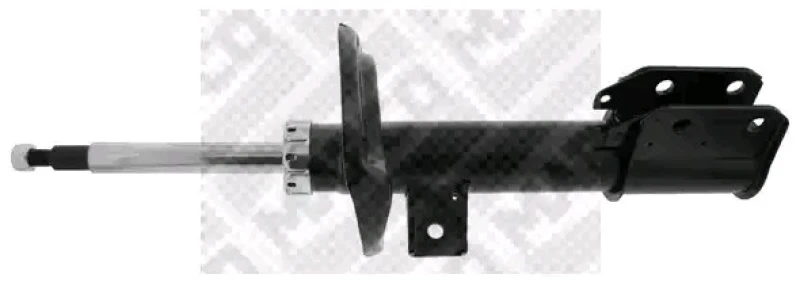 Image of MAPCO 40861 Shock absorber Front Axle Right, Gas Pressure, Twin-Tube, Spring-bearing Damper, Top pin Shock Absorber (854)