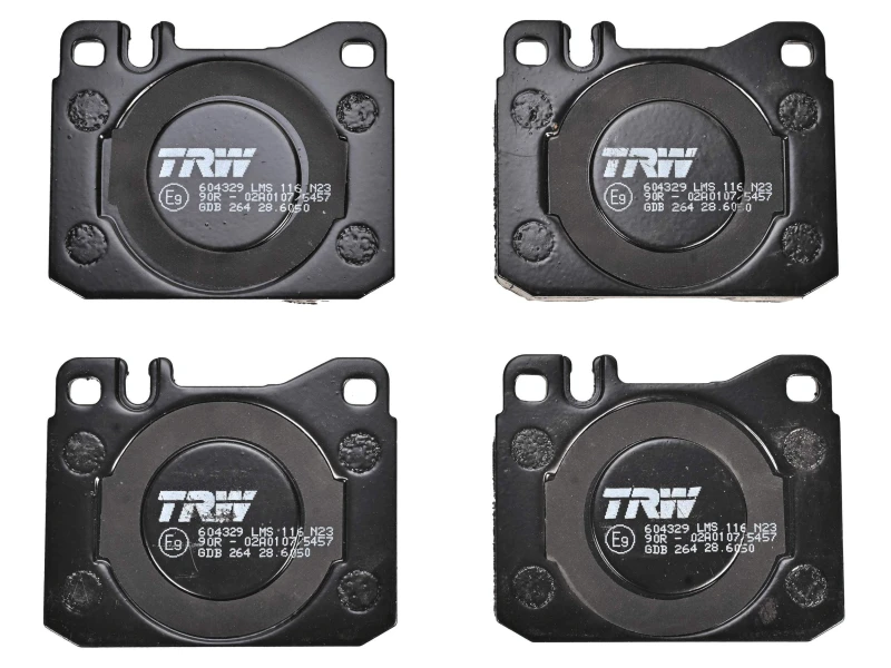 Image of TRW GDB264 Brake pad set prepared for wear warning indicator Brake Pad Set,disc brake (402)