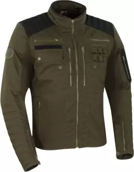 Image of Segura Fergus Motorcycle Textile Jacket, green-brown, Size 2XL, green-brown, Size 2XL