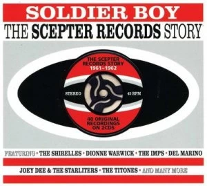 image of Soldier Boy The Scepter Records Story 1961-1962 by Various Artists CD Album