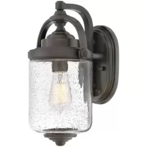 Image of Elstead Hinkley Willoughby Outdoor Wall Lantern Oil Rubbed Bronze, IP44