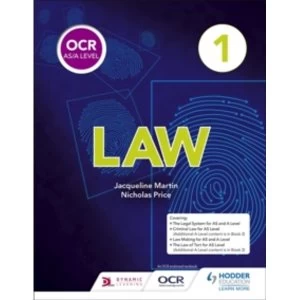 Image of OCR AS/A Level Law Book 1