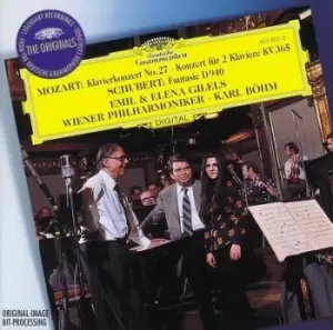 Image of Mozart Klavierkonzert No 27/Konzert Fur 2 Klaviere KV 365/ by Franz Schubert CD Album