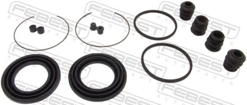 Image of FEBEST 0475-CS3F Brake Caliper Repair Kit Front Axle Repair Kit,brake caliper (405)