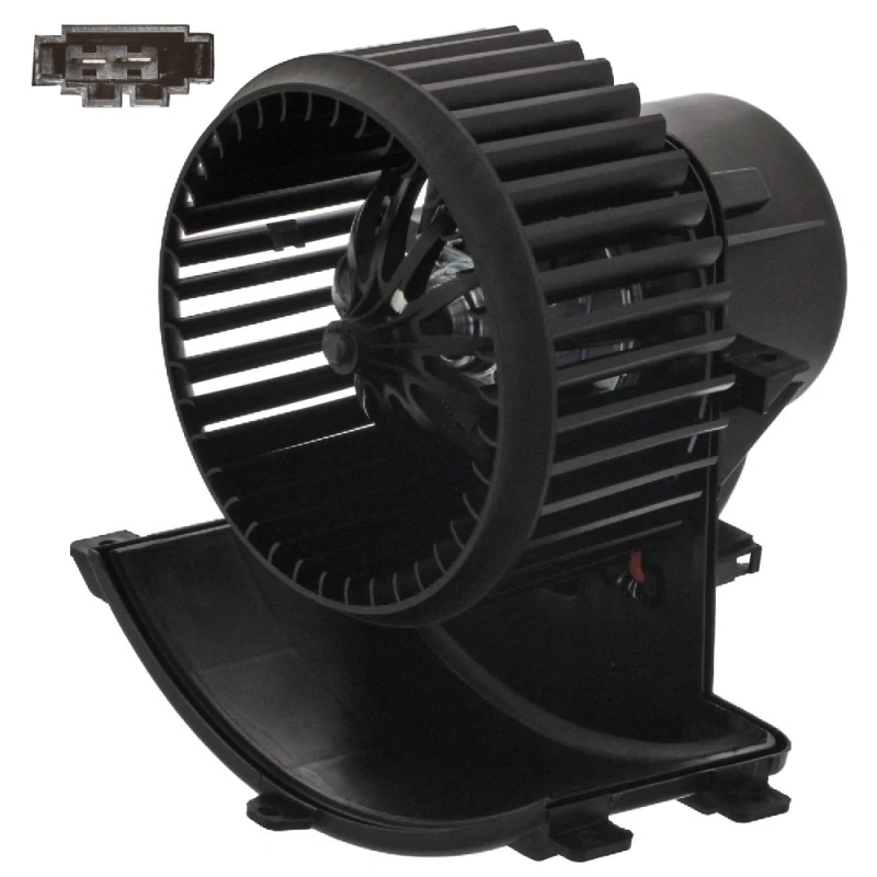 Image of FEBI BILSTEIN 40183 Blower Motor for left-hand drive vehicles, with electric motor Interior Blower (2669)