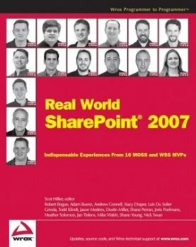 Image of Real World Sharepoint 2007 by Scot Hillier Book