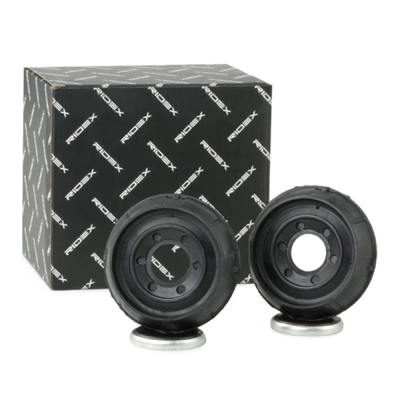 Image of RIDEX 1180S0710 Top strut mount Front Axle, with bearing(s) Suspension Strut Support Bearing (1180)