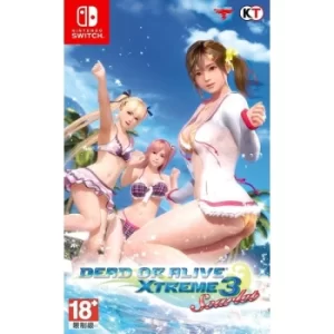 image of Dead Or Alive Xtreme 3 Scarlet Nintendo Switch Game