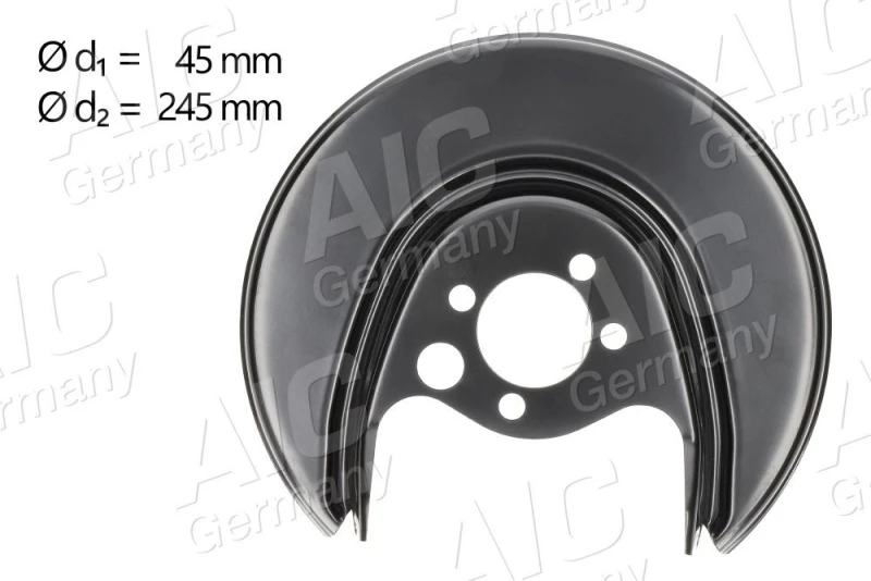 Image of Brake disc backing plate AIC 56159