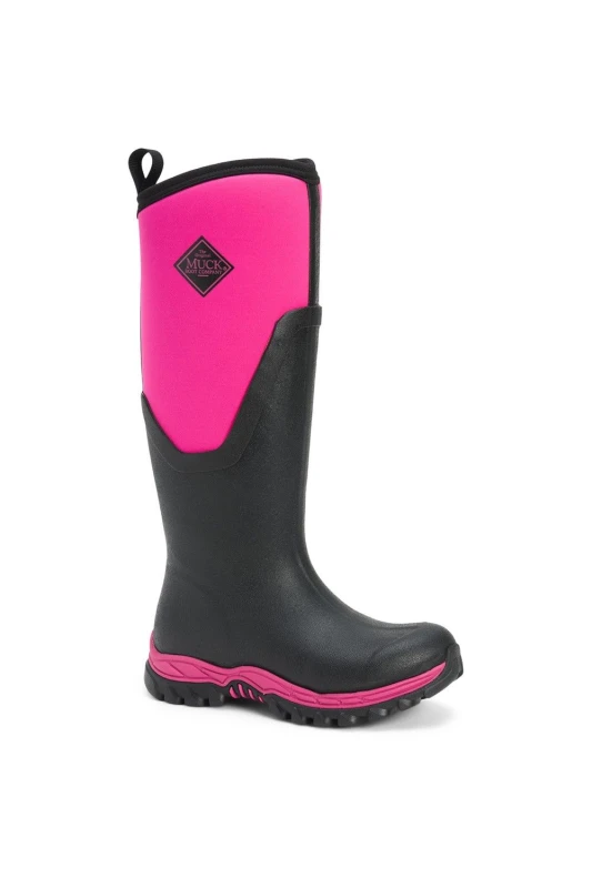 Image of Muck Boots Muck Boots Arctic Sport II Tall Black/Pink Female 4 SK38709