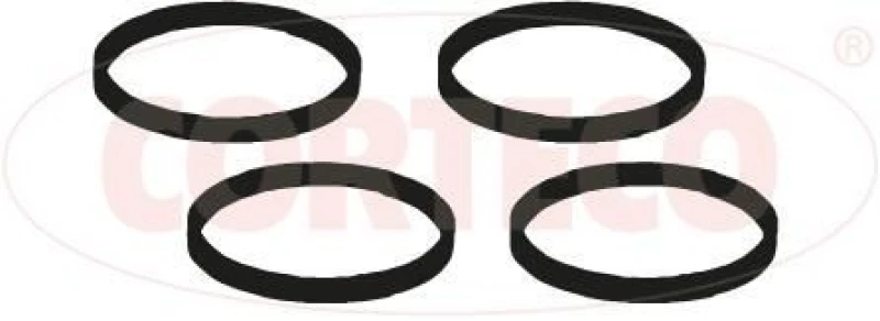 Image of Inlet manifold gasket CORTECO 49114985